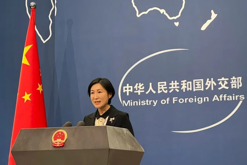 Người phát ngôn Bộ Ngoại giao TQ Mao Ninh. Ảnh: Yew Lun Tian/REUTERS Người phát ngôn Bộ Ngoại giao TQ Mao Ninh. Ảnh: Yew Lun Tian/REUTERS