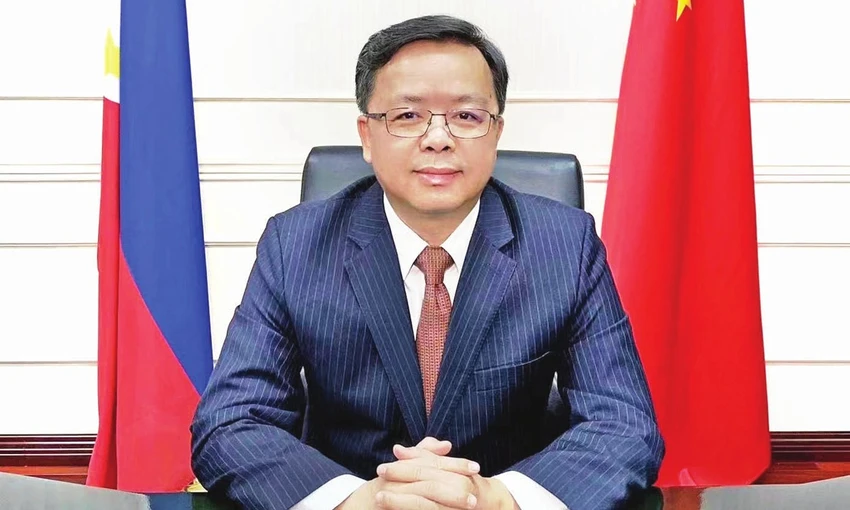 Đại sứ Trung Quốc tại Philippines Hoàng Khê Liên. Ảnh: ĐẠI SỨ QUÁN TQ TẠI PHILIPPINES Đại sứ Trung Quốc tại Philippines Hoàng Khê Liên. Ảnh: ĐẠI SỨ QUÁN TQ TẠI PHILIPPINES