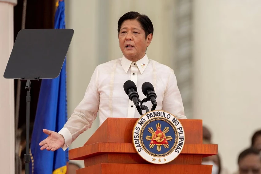 Tổng thống Philippines Ferdinand Marcos Jr. Ảnh: Eloisa Lopez/REUTERS Tổng thống Philippines Ferdinand Marcos Jr. Ảnh: Eloisa Lopez/REUTERS