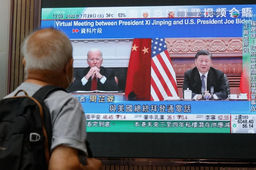 Tổng thống Biden cho biết ông sẽ nói chuyện với Chủ tịch Trung Quốc Tập Cận Bình trong thời gian tới. Ảnh: REUTERS Tổng thống Biden cho biết ông sẽ nói chuyện với Chủ tịch Trung Quốc Tập Cận Bình trong thời gian tới. Ảnh: REUTERS