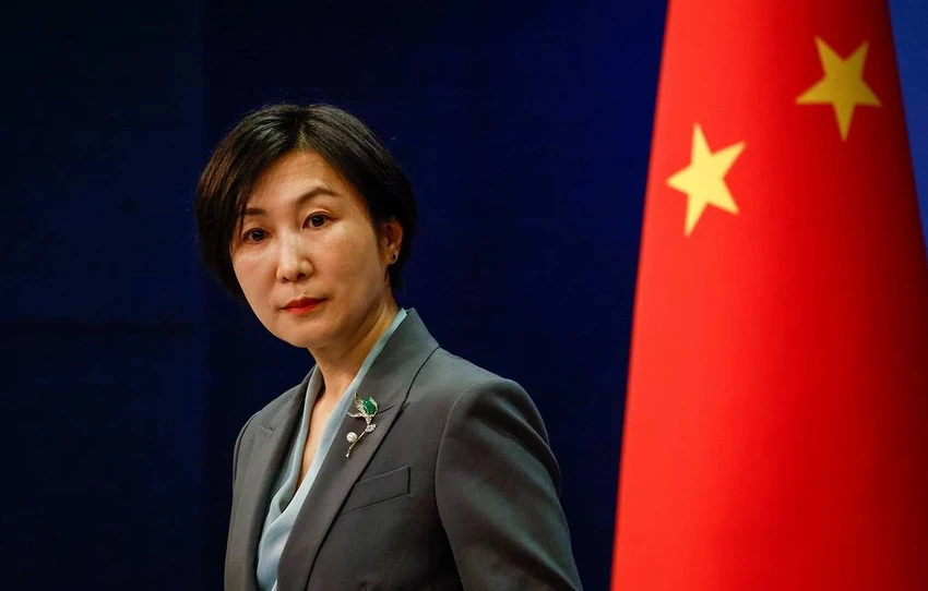 Người phát ngôn Bộ Ngoại giao Trung Quốc Mao Ninh. Ảnh: Mark R. Cristino/EPA-EFE