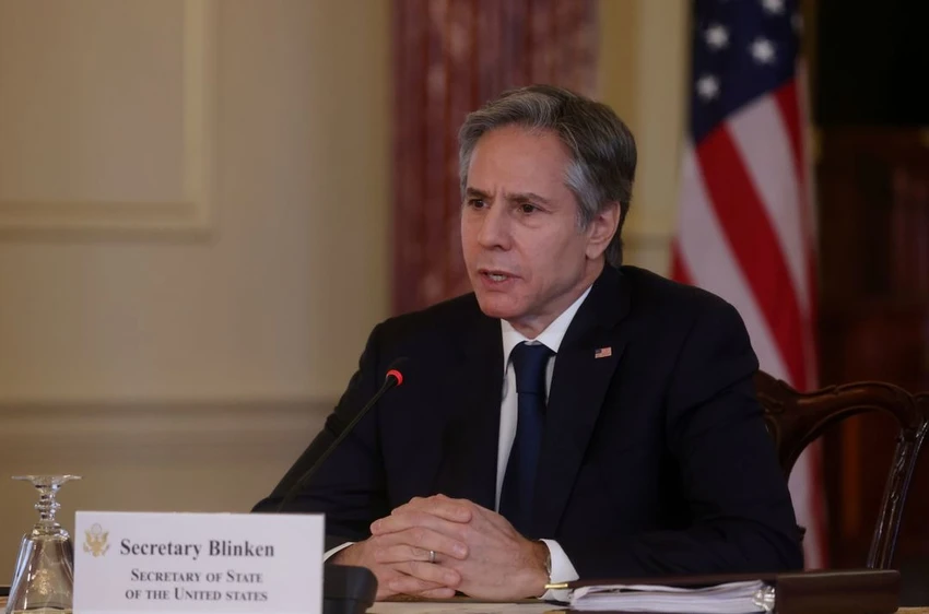 Ngoại trưởng Mỹ Antony Blinken. Ảnh: Leah Millis/POOL/REUTERS Ngoại trưởng Mỹ Antony Blinken. Ảnh: Leah Millis/POOL/REUTERS