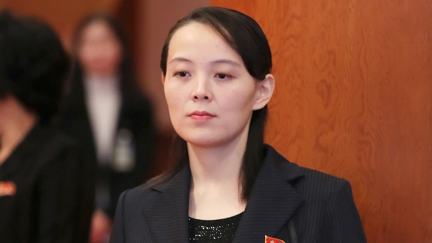 Bà Kim Yo-jong. Ảnh: YONHAP