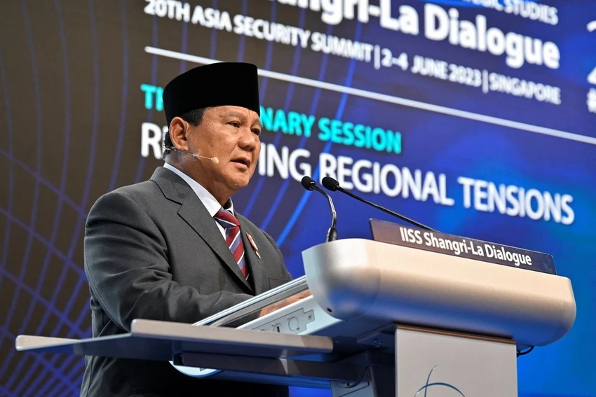 Bộ trưởng Quốc phòng Indonesia - ông Prabowo Subianto. Ảnh: Caroline Chia/REUTERS Bộ trưởng Quốc phòng Indonesia - ông Prabowo Subianto. Ảnh: Caroline Chia/REUTERS