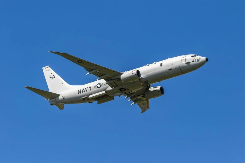 Vào ngày 13-7, Mỹ đã triển khai một chiếc máy bay trinh sát và tuần tra chống tàu ngầm P-8A Poseidon bay qua eo biển Đài Loan. Ảnh: SHUTTERSTOCK IMAGES Vào ngày 13-7, Mỹ đã triển khai một chiếc máy bay trinh sát và tuần tra chống tàu ngầm P-8A Poseidon bay qua eo biển Đài Loan. Ảnh: SHUTTERSTOCK IMAGES