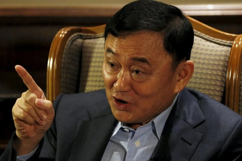 Cựu Thủ tướng Thái Lan Thaksin Shinawatra trong cuộc phỏng vấn hồi năm 2016. Ảnh: REUTERS Cựu Thủ tướng Thái Lan Thaksin Shinawatra trong cuộc phỏng vấn hồi năm 2016. Ảnh: REUTERS