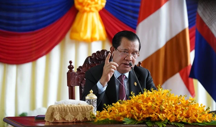 Cựu Thủ tướng Campuchia Hun Sen. Ảnh: KHMER TIMES Cựu Thủ tướng Campuchia Hun Sen. Ảnh: KHMER TIMES