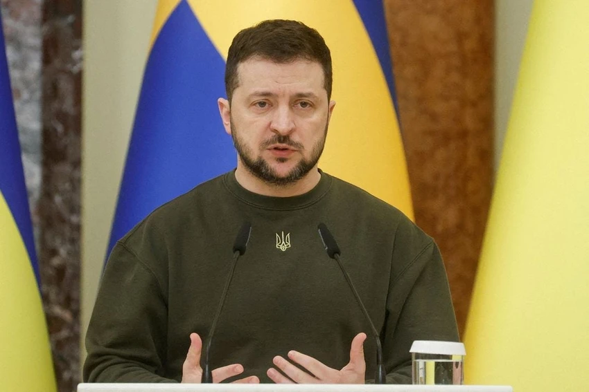 Tổng thống Ukraine - ông Volodymyr Zelensky