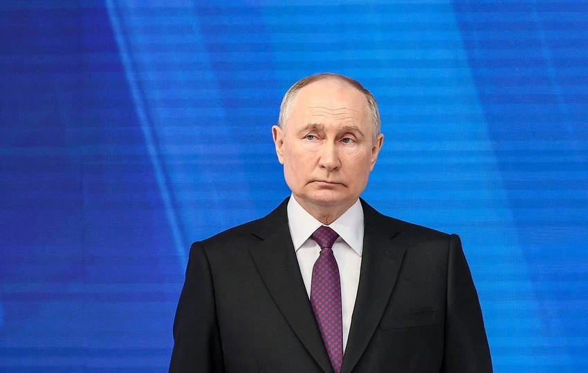 Tổng thống Nga Vladimir Putin đọc thông điệp liên bang trước quốc hội Nga ngày 29-2