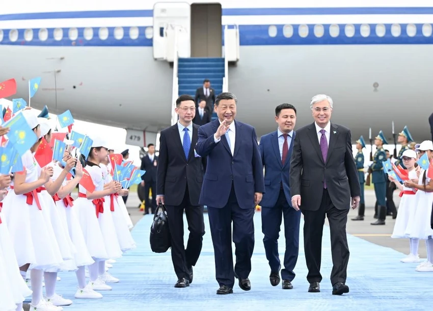 Ông Tập tới Kazakhstan dự thượng đỉnh SCO
