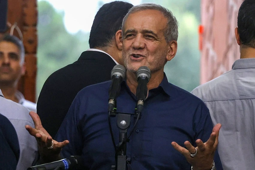 Tổng thống đắc cử Iran Masoud Pezeshkian. Ảnh: TNS