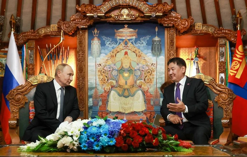 Tổng thống Putin thăm Mông Cổ