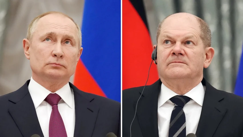 cuộc điện đàm giữa ông Putin và ông Scholz
