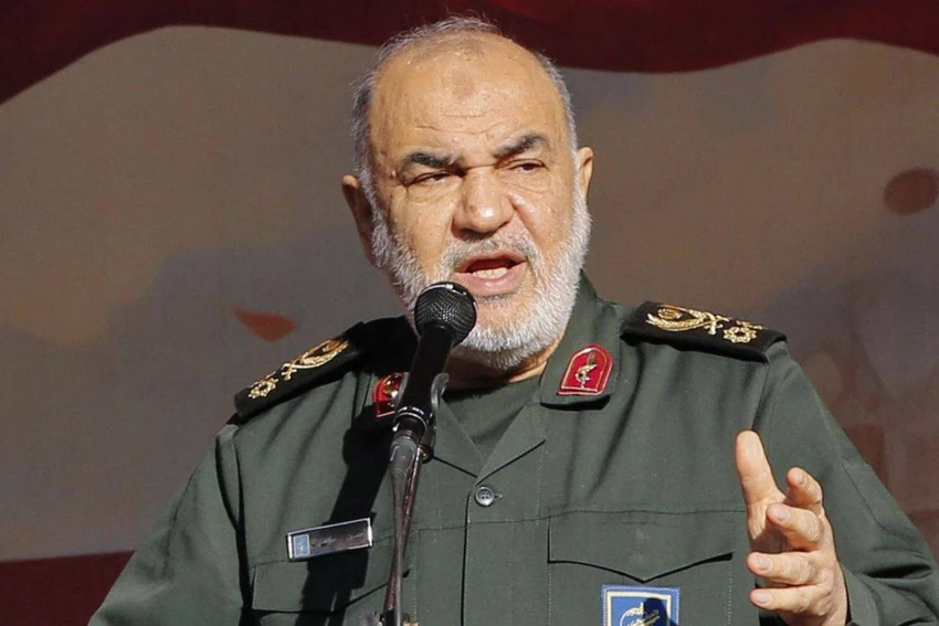 Thiếu tướng Hossein Salami - Tổng tư lệnh Lực lượng Vệ binh Cách mạng Hồi giáo Iran (IRGC). Ảnh: AFP