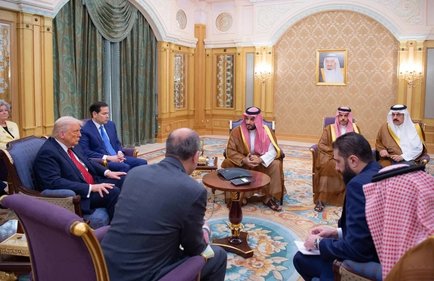 Donald Trump has met Syria’s president, Ahmed al-Sharaa.jpg