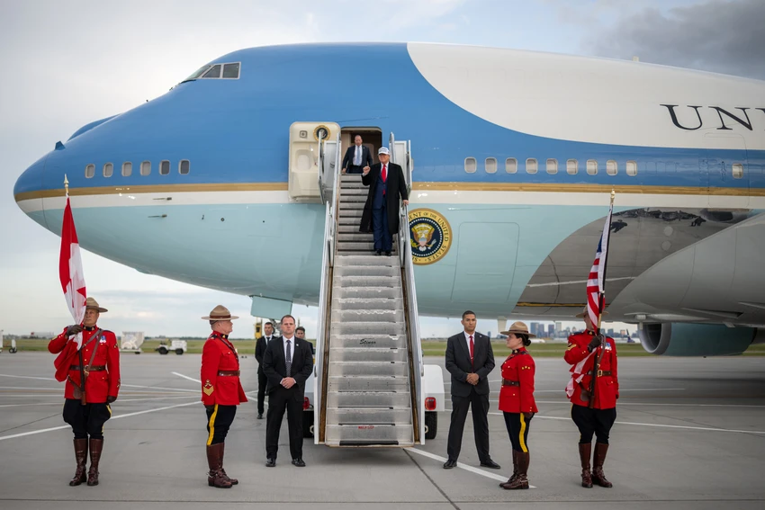 Ông Trump rời thượng đỉnh G7