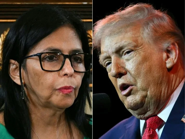 Ông Trump điện đàm với quyền Tổng thống Venezuela .jpg