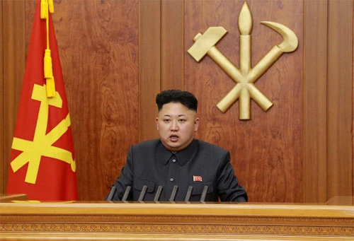 Kim Jong-un kêu gọi cải thiện quan hệ với Hàn Quốc, nhưng bị Seoul phản ứng lạnh nhạt. Ảnh: AFP Kim-4767-1388974118.jpg