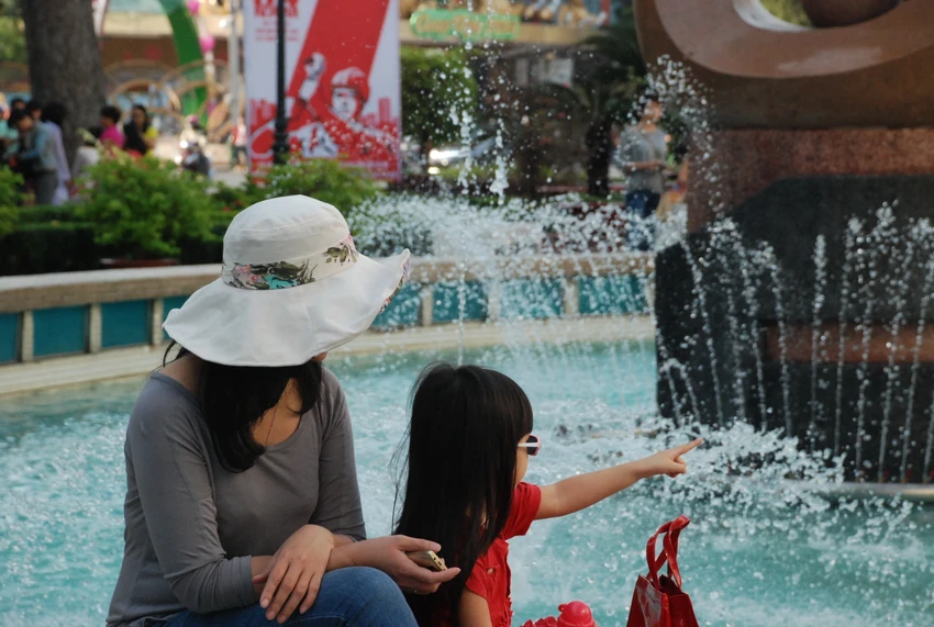 Chùm ảnh: Sài Gòn ngày 25 Tết ảnh 7
