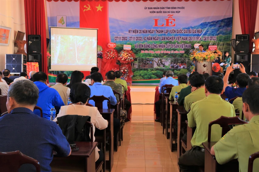 Toàn cảnh buổi lễ kỷ niệm. Ảnh VÕ THƠ Toàn cảnh buổi lễ kỷ niệm. Ảnh VÕ THƠ
