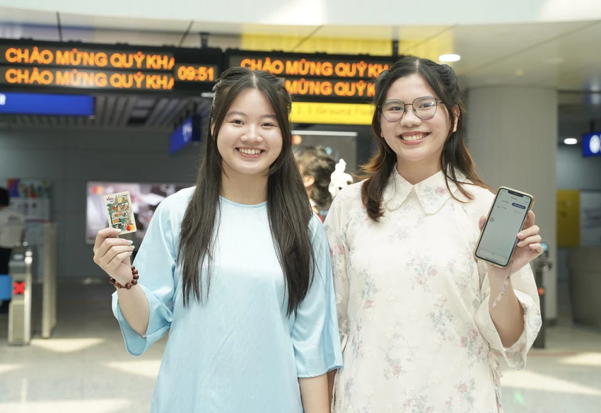 Tuyến Metro Bến Thành - Suối Tiên thu phí, người dân được thanh toán linh hoạt, di chuyển nhanh chóng