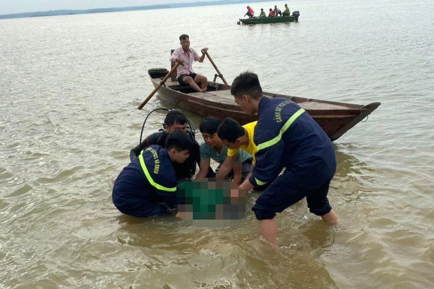 Một trong ba nạn nhân được tìm thấy. Ảnh CTV