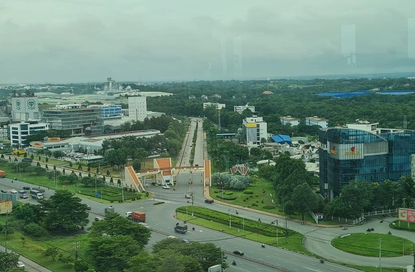 Một góc KCN Biên Hòa 2. Ảnh: VH.