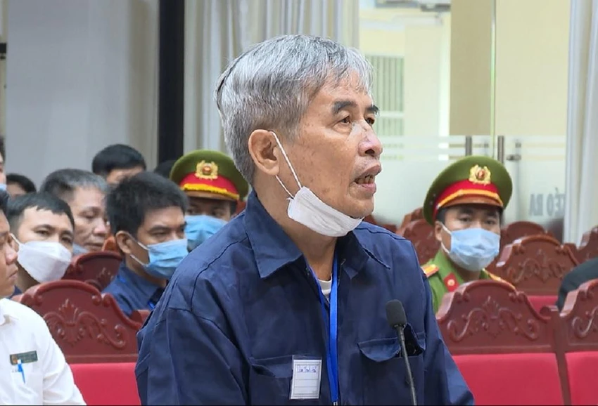 Bị cáo Phan Thanh Hữu tại phiên tòa. Ảnh: VŨ HỘI. Bị cáo Phan Thanh Hữu tại phiên tòa. Ảnh: VŨ HỘI.