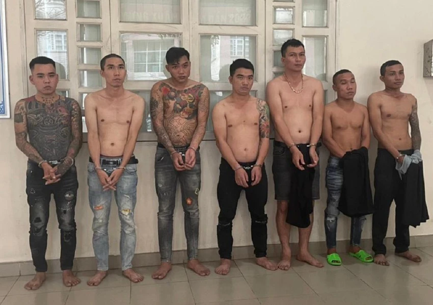 Các nghi can thường xuyên gây án. Ảnh: CA. Các nghi can thường xuyên gây án. Ảnh: CA.