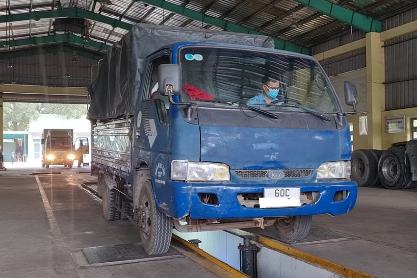 Đồng Nai có 5 Trung tâm đăng kiểm xe cơ giới hoạt động. Ảnh: VH.