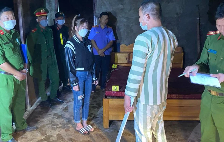 Hiệp tại buổi thực nghiệm hiện trường. Ảnh: AX Hiệp tại buổi thực nghiệm hiện trường. Ảnh: AX
