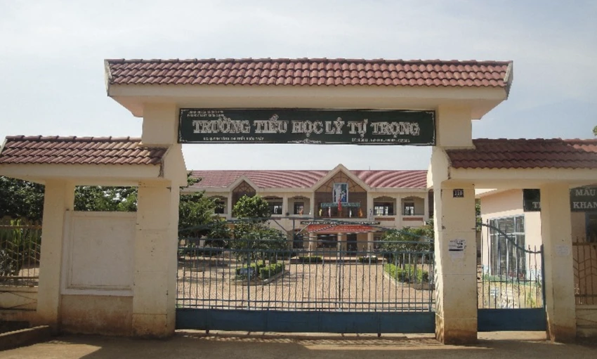 Trường tiểu học Lý Tự Trọng. Ảnh: AX Trường tiểu học Lý Tự Trọng. Ảnh: AX