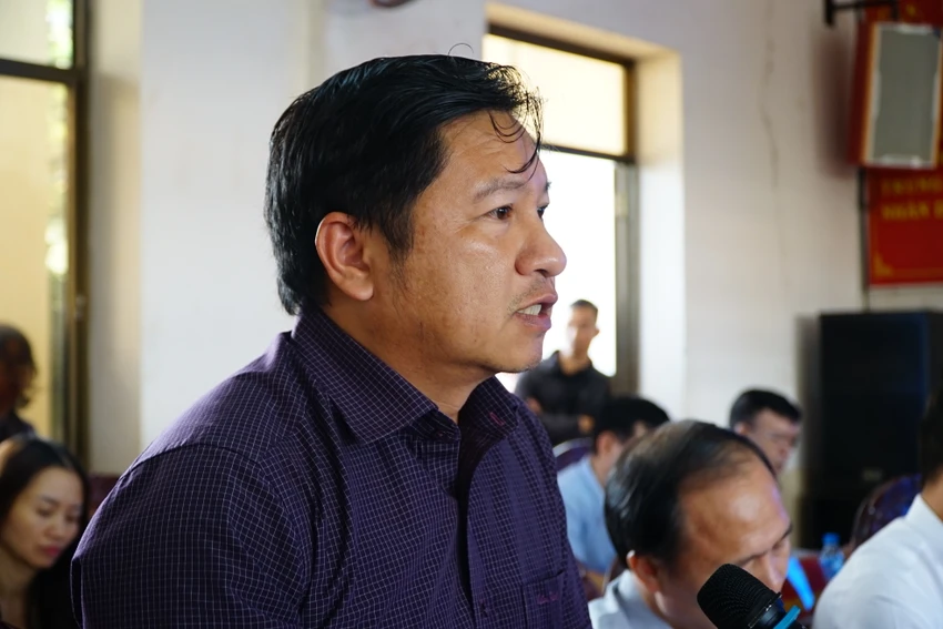 Ông Lê Minh Đức, Phó Giám đốc Sở TN&MT tỉnh Đắk Lắk. Ảnh: VŨ LONG Ông Lê Minh Đức, Phó Giám đốc Sở TN&MT tỉnh Đắk Lắk. Ảnh: VŨ LONG