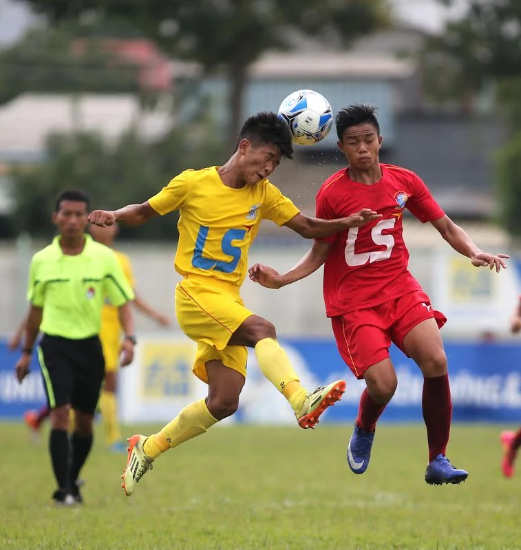 VCK U15 Quốc gia cúp Thái Sơn Bắc 2016: SL Nghệ An bị loại đau ảnh 1 VCK U15 Quốc gia cúp Thái Sơn Bắc 2016: SL Nghệ An bị loại đau ảnh 1