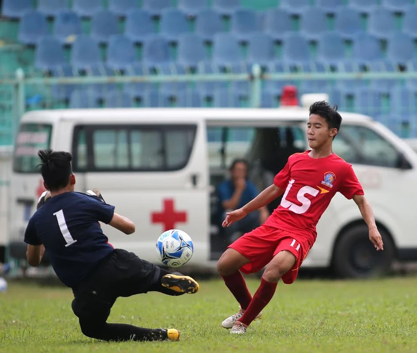 VCK U15 Quốc gia cúp Thái Sơn Bắc 2016: SL Nghệ An bị loại đau ảnh 2 VCK U15 Quốc gia cúp Thái Sơn Bắc 2016: SL Nghệ An bị loại đau ảnh 2