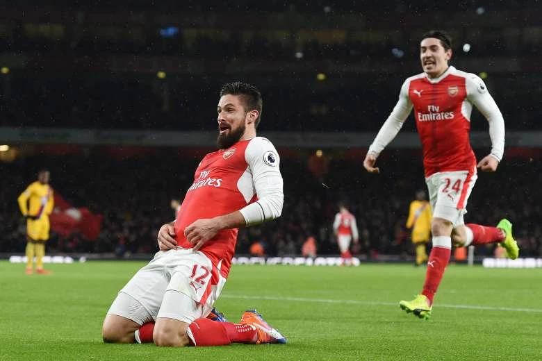 Bàn thắng “bọ cạp” của Giroud, nghệ thuật hay ăn may? ảnh 2 Bàn thắng “bọ cạp” của Giroud, nghệ thuật hay ăn may? ảnh 2