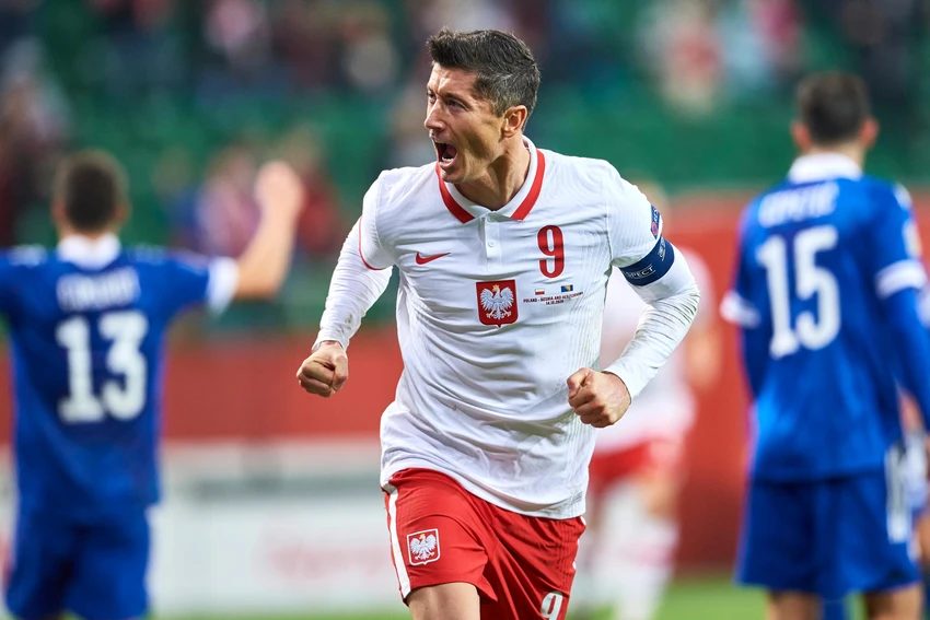 Lewandowski, một trong những cầu thủ kêu gọi FIFA loại tuyển Nga sớm nhất. Ảnh: Getty