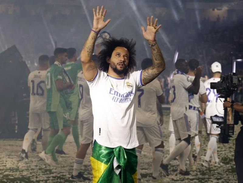 Marcelo, cầu thủ giàu thành tích nhất cùng Real Madrid trong lịch sử 120 năm của CLB. Ảnh: Getty. Marcelo, cầu thủ giàu thành tích nhất cùng Real Madrid trong lịch sử 120 năm của CLB. Ảnh: Getty.