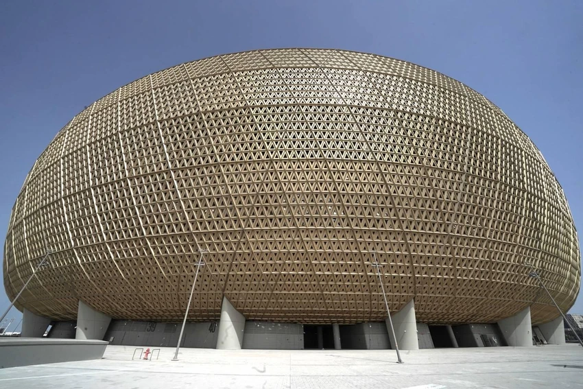 Sân bóng diễn ra trận chung kết World Cup 2022 đêm 18-12-2022. Ảnh: Getty Sân bóng diễn ra trận chung kết World Cup 2022 đêm 18-12-2022. Ảnh: Getty