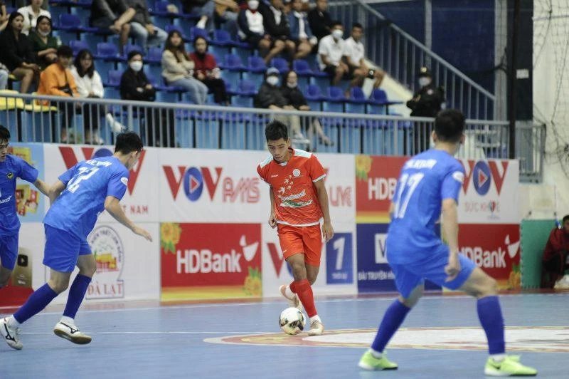 Sahako có trận thắng thứ ba liên tiếp, duy trì ngôi đầu bảng tổng sắp. Ảnh: VOV