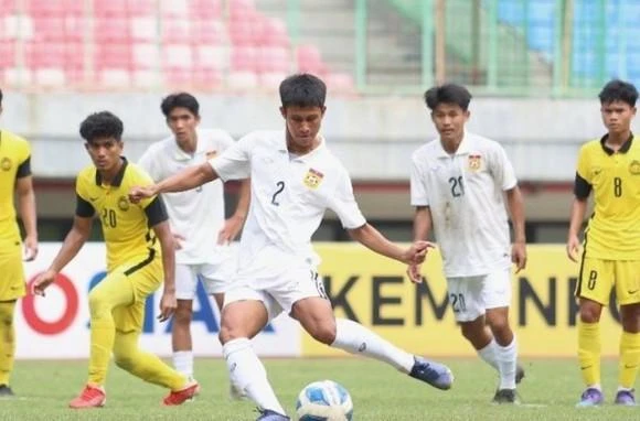 Ở vòng bảng Lào thắng Malaysia 1-0. Ảnh: CTP