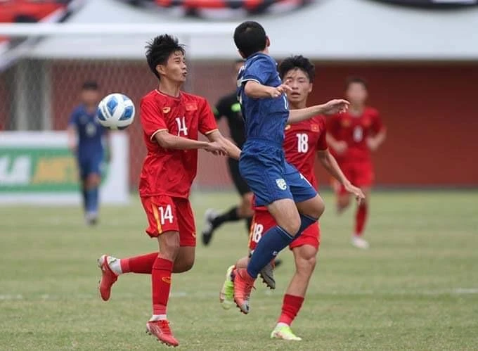 Đánh bại Thái Lan, U-16 Việt Nam vào chung kết Đông Nam Á ảnh 1 Đánh bại Thái Lan, U-16 Việt Nam vào chung kết Đông Nam Á ảnh 1