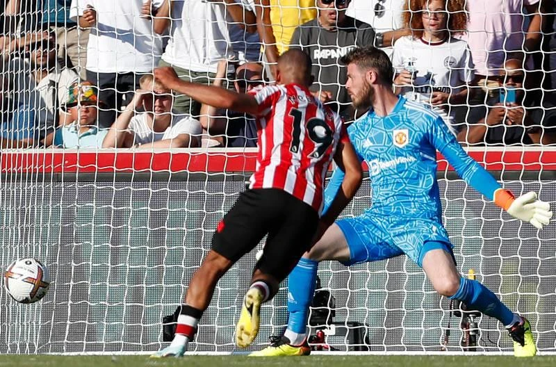 Bốn bàn thắng của Brentford do công Dasilva, Jensen, Ben Mee và Bryan Mbeumo ghi vào các phút 10, 18, 30 và 35