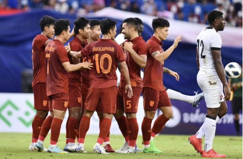 Bà Pang bơm "doping" tiền, tuyển Thái Lan thắng Trinidad&amp;Tobago. Ảnh: B.P