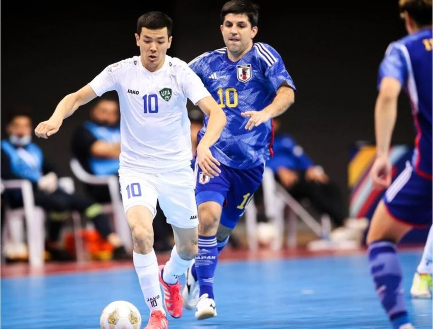 "Ngoại lực" là tác nhân giúp Nhật đánh bại Uzbekistan. Ảnh: AFC