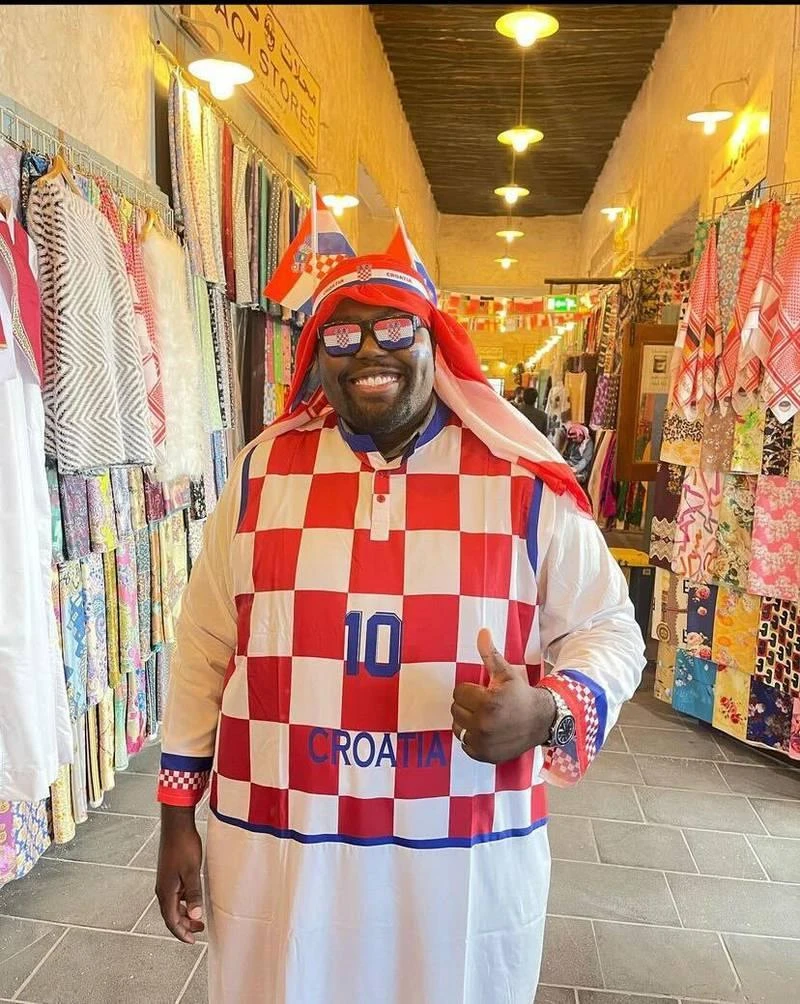 Vào xem trận bán kết 1 World Cup 2022 giữa Argentina và Croatia, Mjomba viết: "Lý trí mách bảo Croatia, còn con tim lại nghĩ về Messi". Ảnh: Getty Vào xem trận bán kết 1 World Cup 2022 giữa Argentina và Croatia, Mjomba viết: "Lý trí mách bảo Croatia, còn con tim lại nghĩ về Messi". Ảnh: Getty