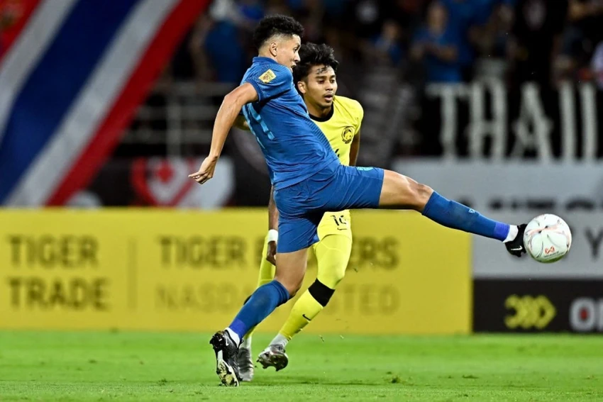 Bordin Phala góp một bàn trong chiến thắng 3-0 của Thái Lan. Ảnh: Getty. Bordin Phala góp một bàn trong chiến thắng 3-0 của Thái Lan. Ảnh: Getty.