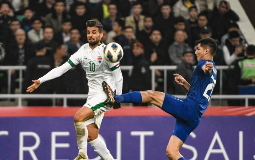 Uzbekistan (xanh) đánh bại Iraq ở vòng bảng và cả trận chung kết. Ảnh: AFC Uzbekistan (xanh) đánh bại Iraq ở vòng bảng và cả trận chung kết. Ảnh: AFC