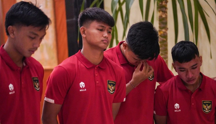 Các cầu thủ U-20 Indonesia nhận cú sốc 'đầu đời' ra sao? ảnh 1 Các cầu thủ U-20 Indonesia nhận cú sốc 'đầu đời' ra sao? ảnh 1