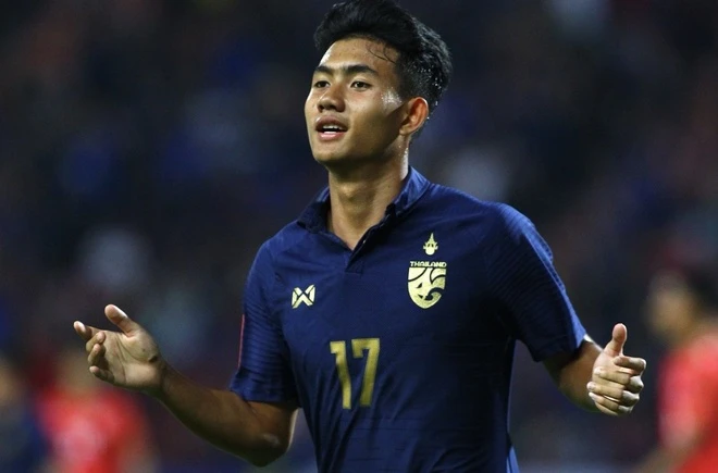 Suphanat Muanta quyết không đánh mất cơ hội tập luyện ở Leicester City nên không về đá SEA Games 32. Ảnh: B.P Suphanat Muanta quyết không đánh mất cơ hội tập luyện ở Leicester City nên không về đá SEA Games 32. Ảnh: B.P